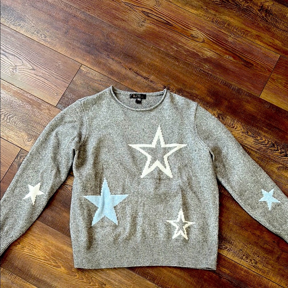 Gray Star Sweater